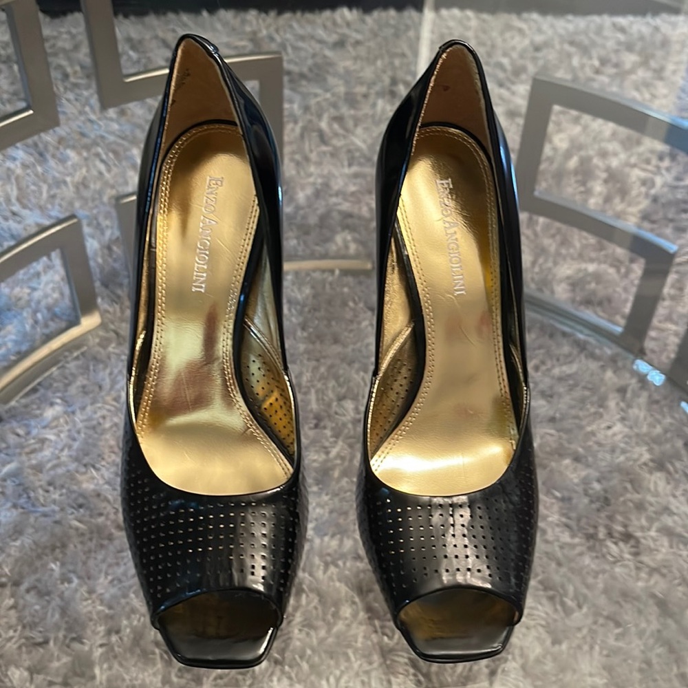 Enzo Angiolin black heels